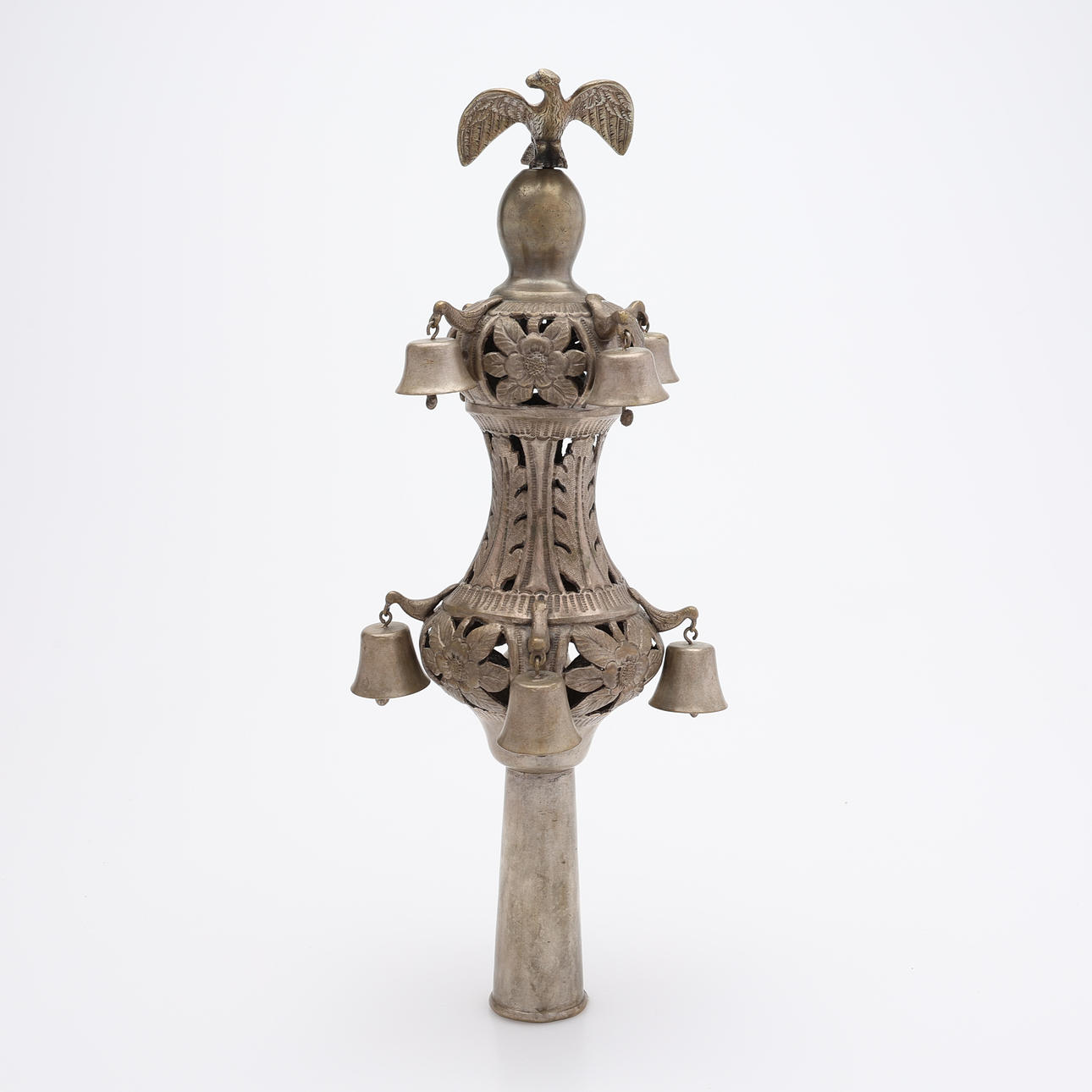 RIMMON, NICKEL-PLATED BRASS, EASTERN EUROPE, LATE 19TH CENTURY OR SO ...
