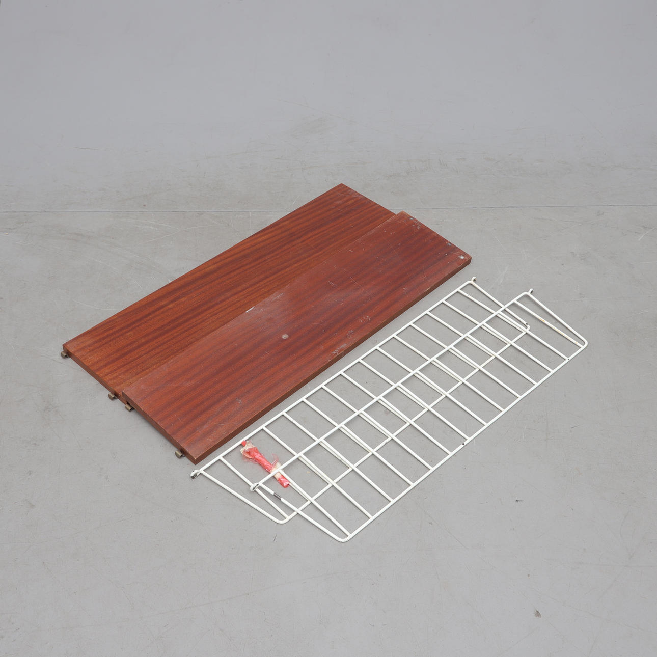 WALL SHELF, String model, 1950s/60s.