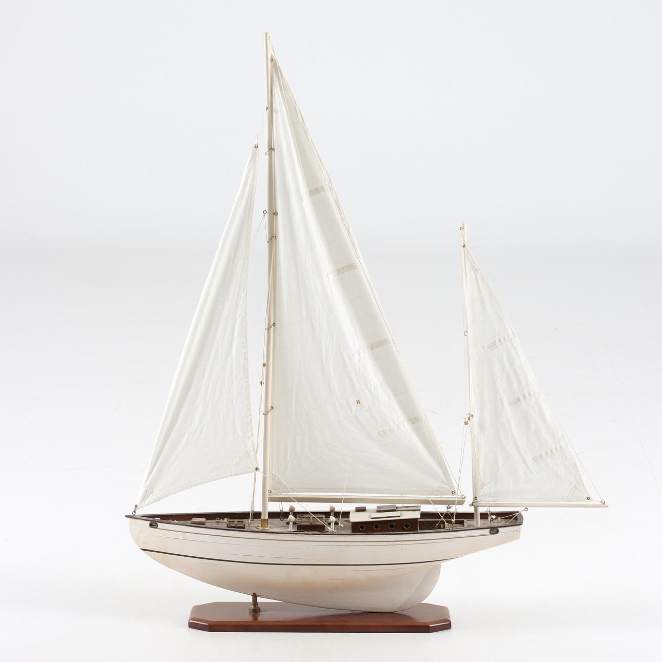 SHIP MODEL, Sailing boat, 20th century.