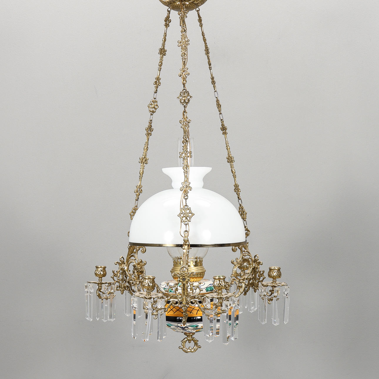 LOFTLAMPE petroleum model, moderne fremstilling.