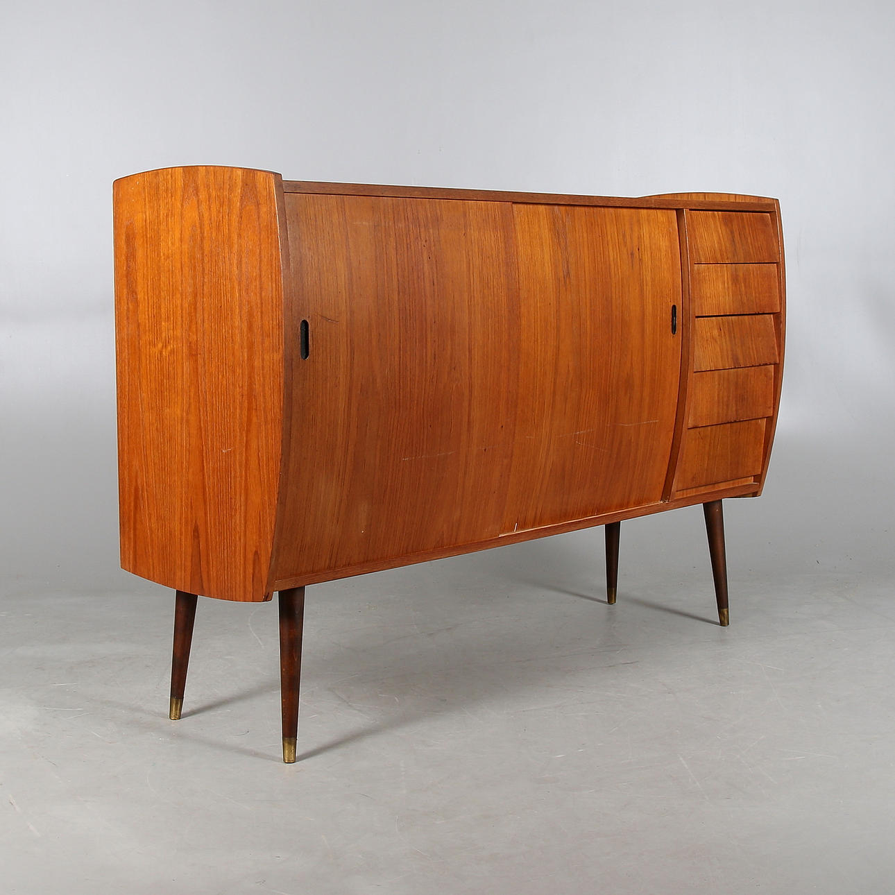 SIDEBOARD, teak, 1950-tal.