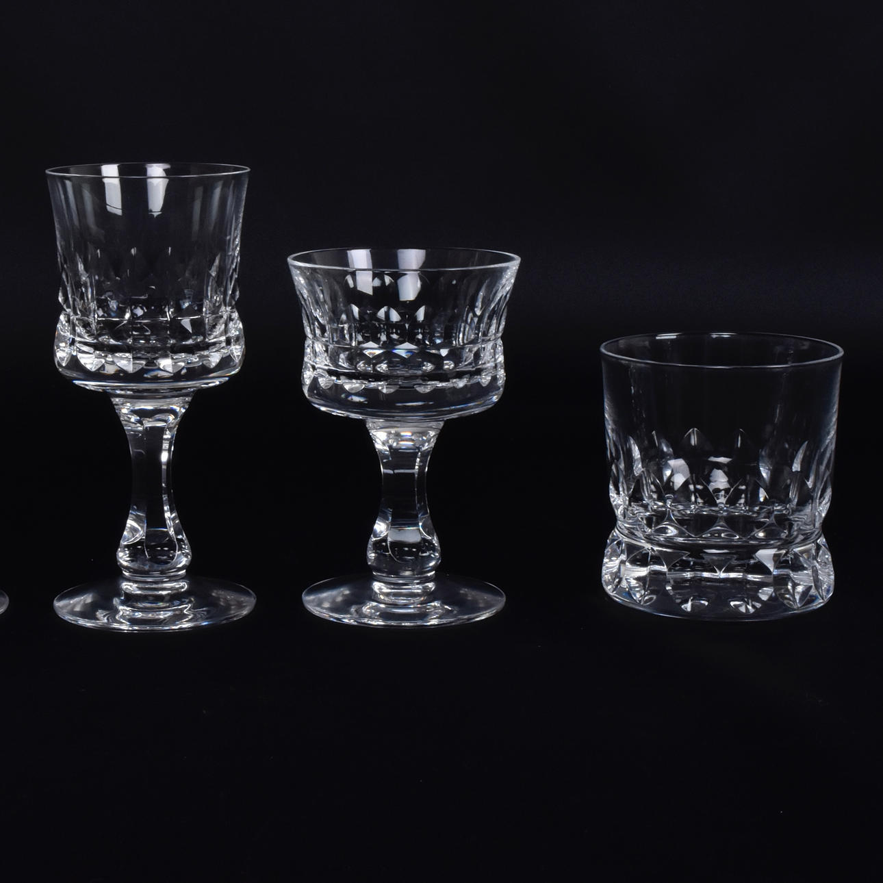 GÖRAN WÄRFF, glas, 22 dele, „Prince“, Kosta Boda.