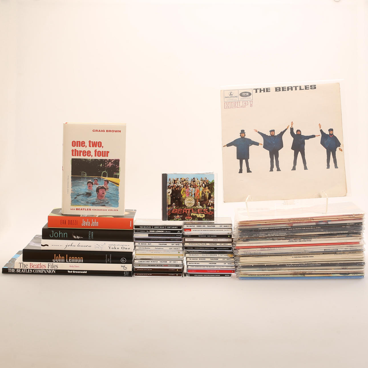 BEATLES MEMORABILIA, Vinyl, CD, Bücher.