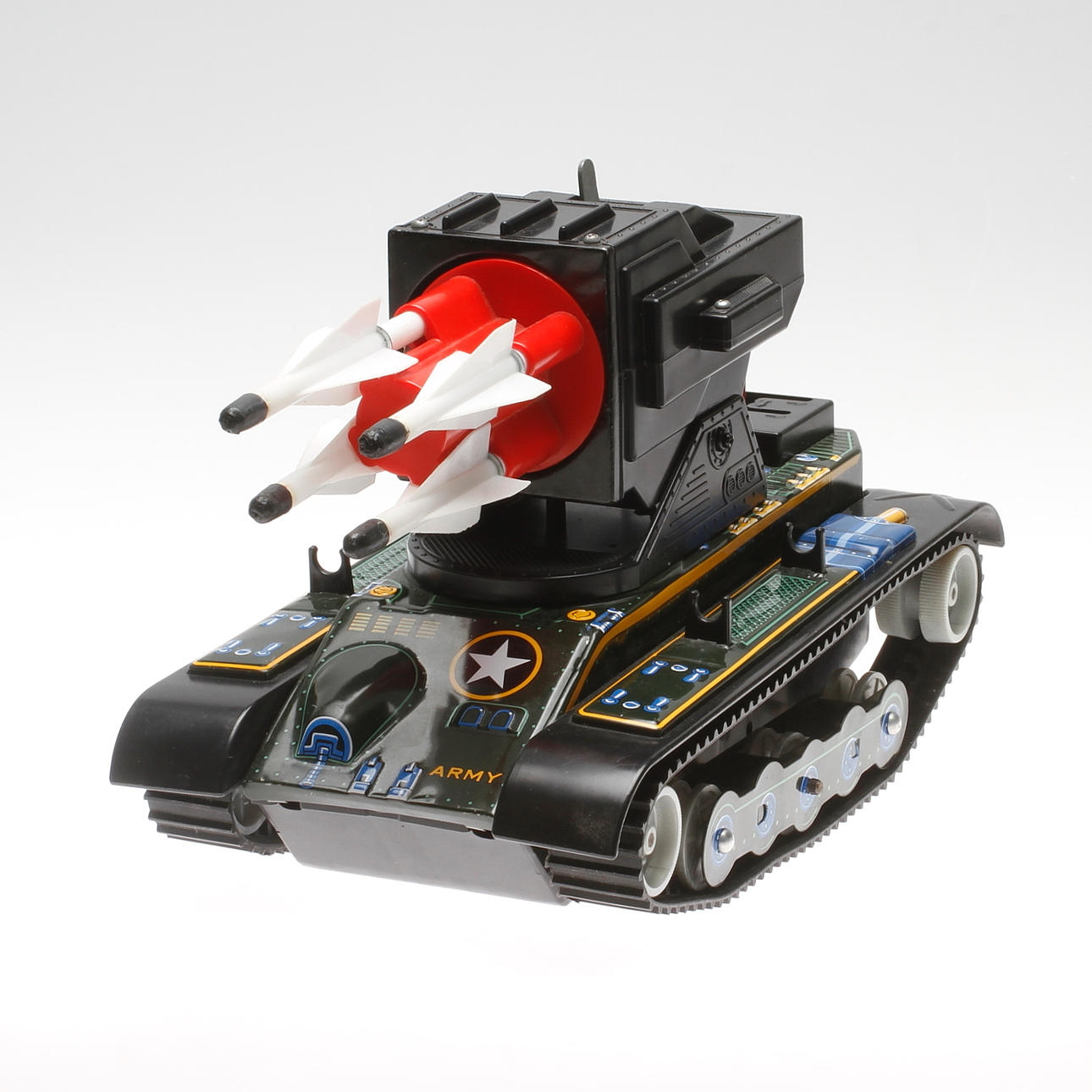 LEKSAK, tank, Modern Toys, Japan. 1900-talets tredje kvartal.