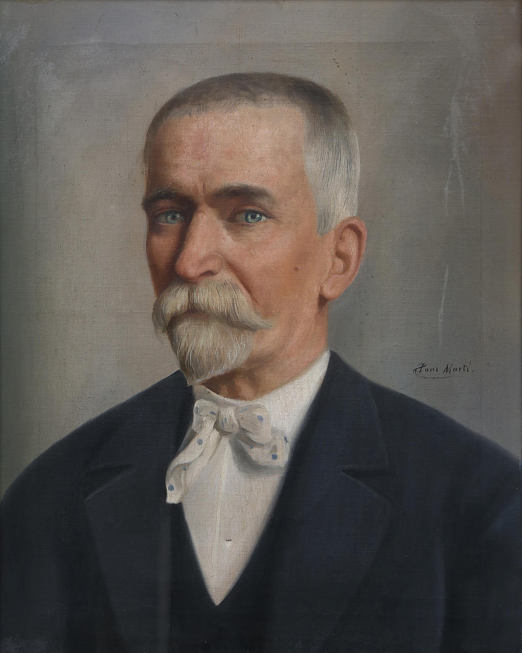JAUME PONS MARTÍ. Portrait of a gentleman.