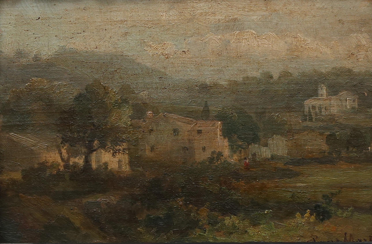 JAUME PONS MARTÍ. Paisaje.