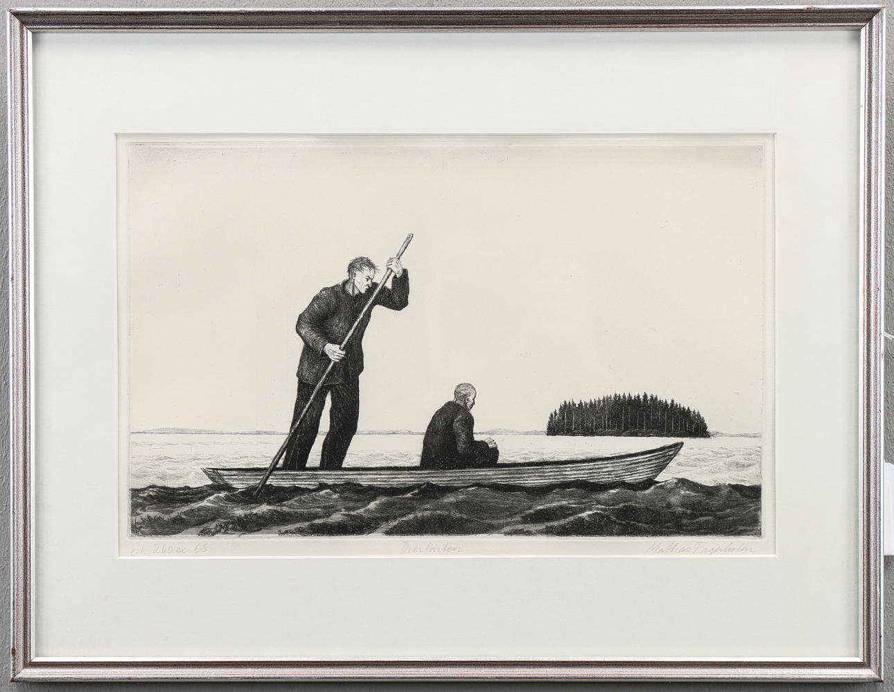 MATHIAS FAGERHOLM etching e.t 260 ex GS, signed.
