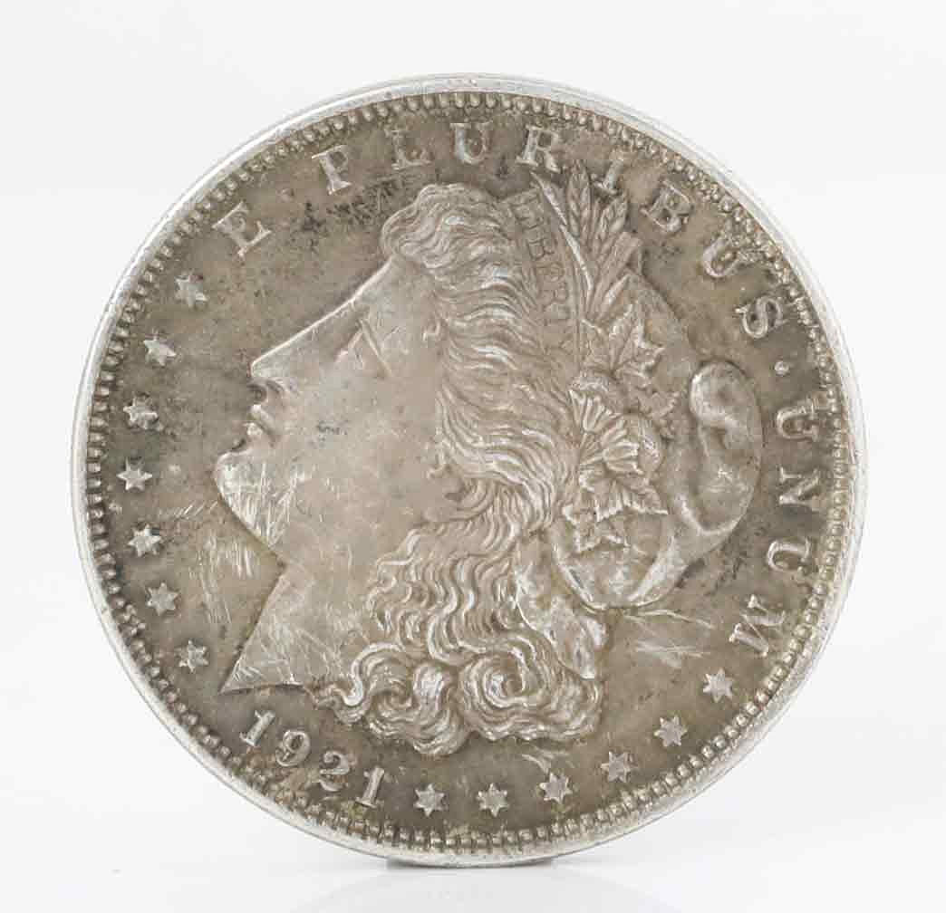 KOLIKKO, hopeaa, USA, 1921.