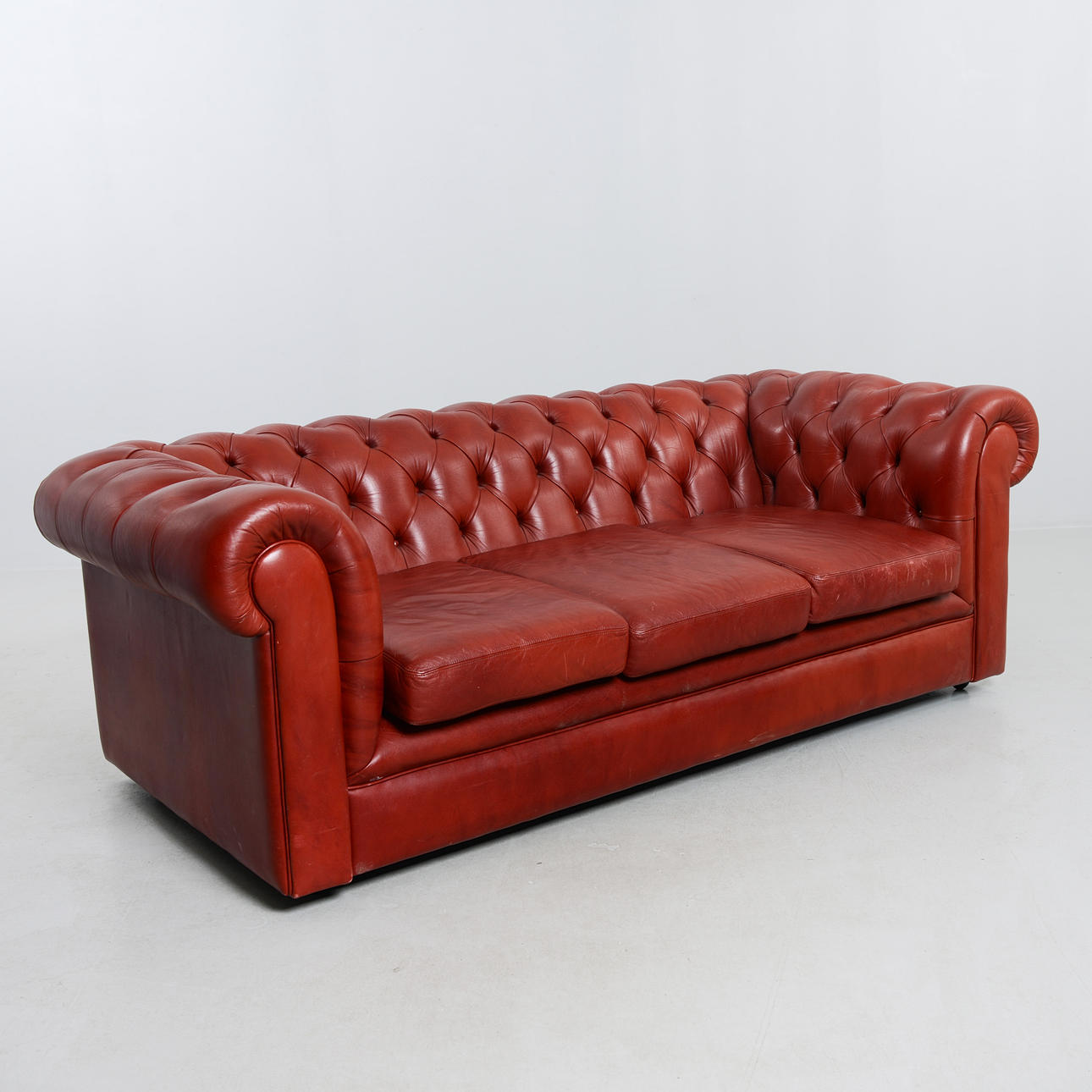 CLUBSOFA, Leder, Chesterfield, England.