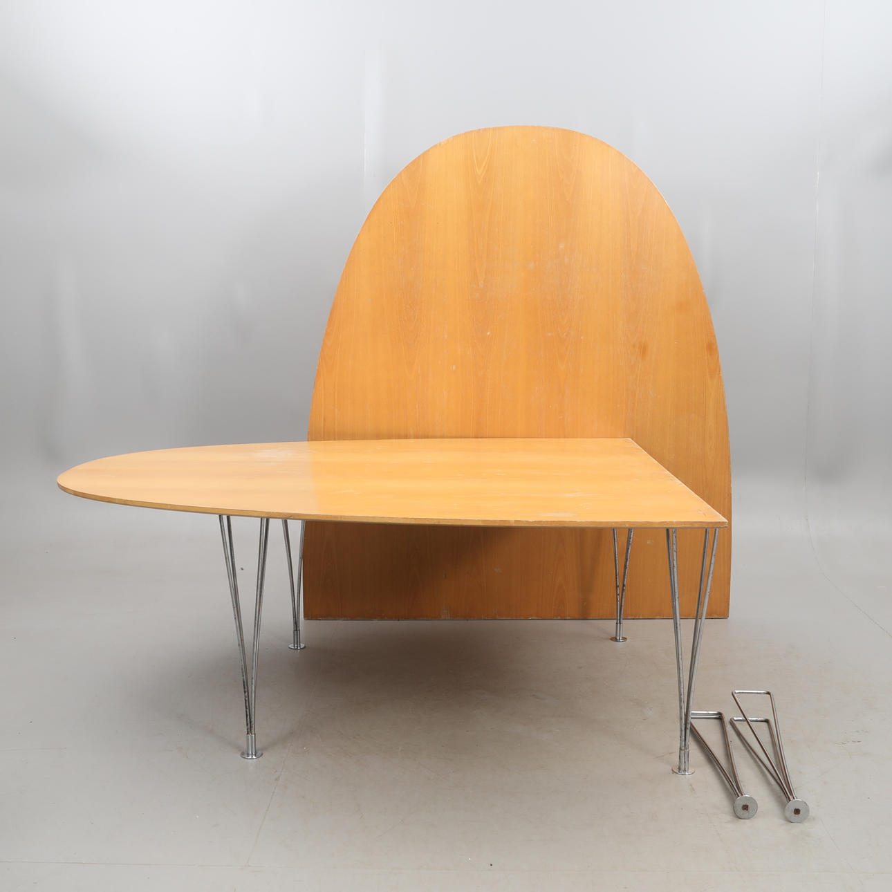 BRUNO MATHSSON. CONFERENCE TABLE, superellipse.