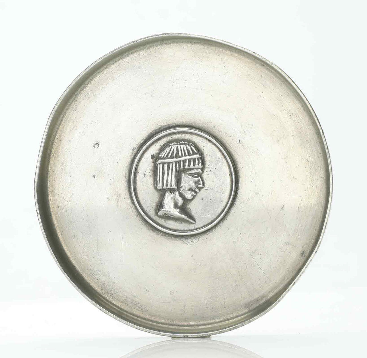 A PLATE, OHL, SWEDISH TIN, 1931.