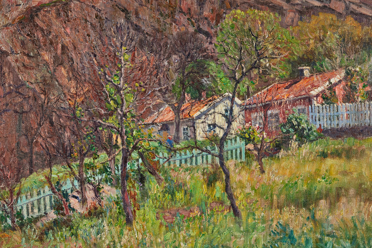 ANTON GENBERG. ”Fjällbackan motiivi”.