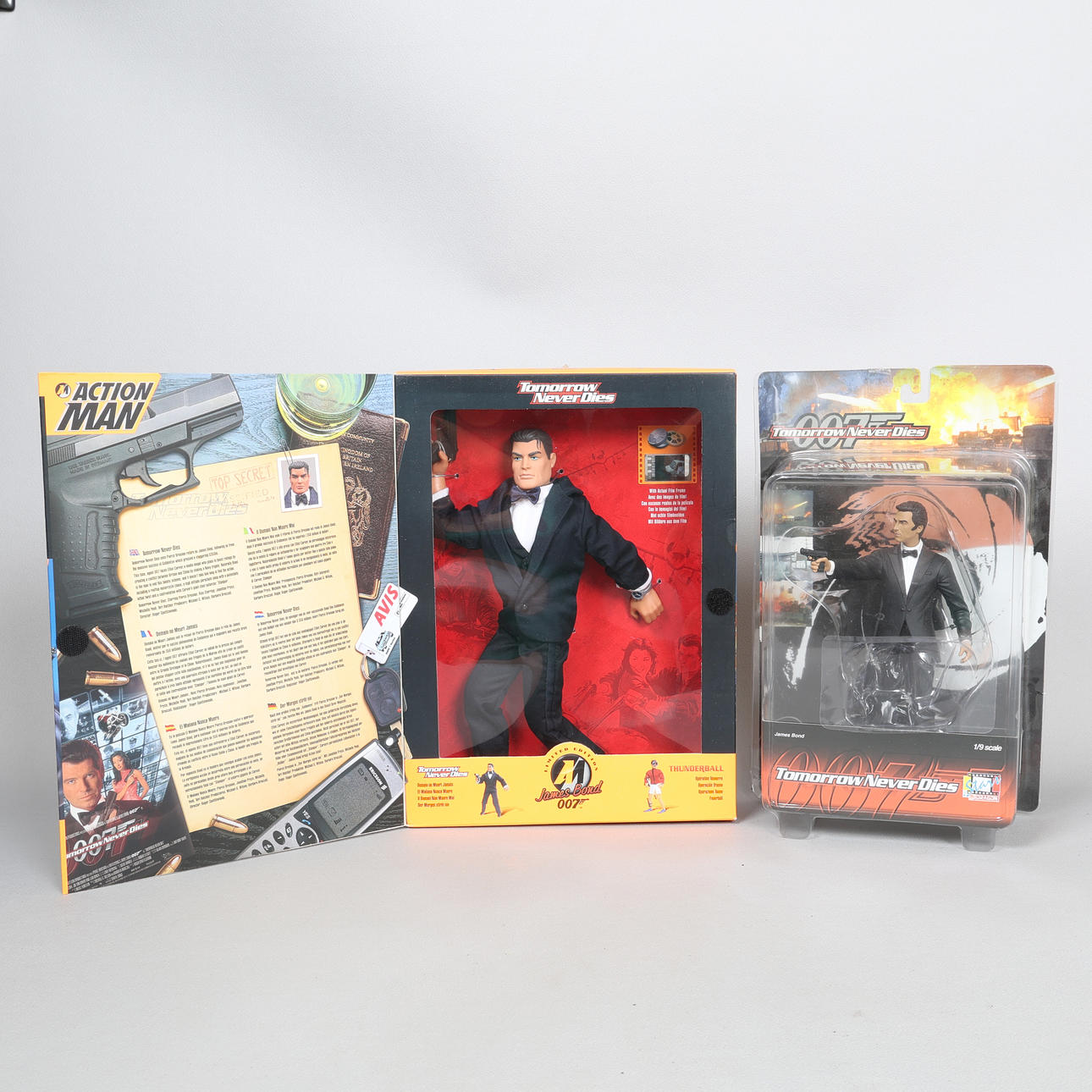 ACTION MAN JAMES BOND AND ANOTHER DRAGON MODELS (2).