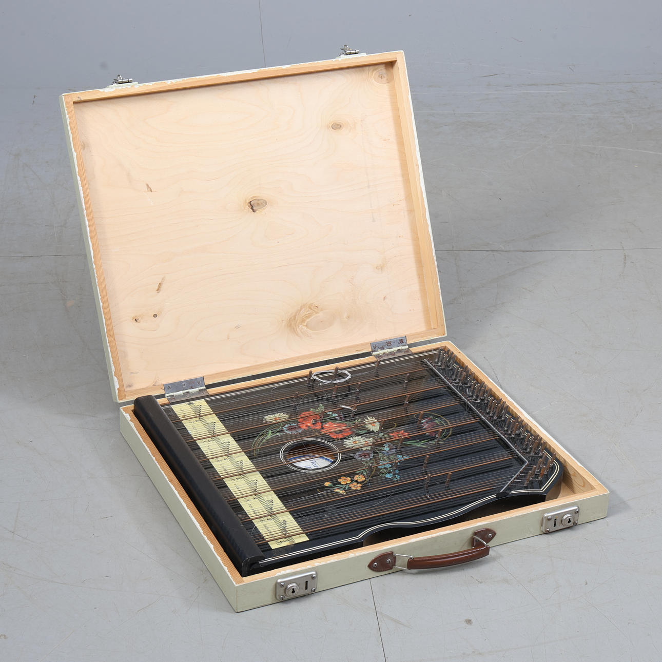 CITTRA, Harpeleik-Zither, Østtyskland.