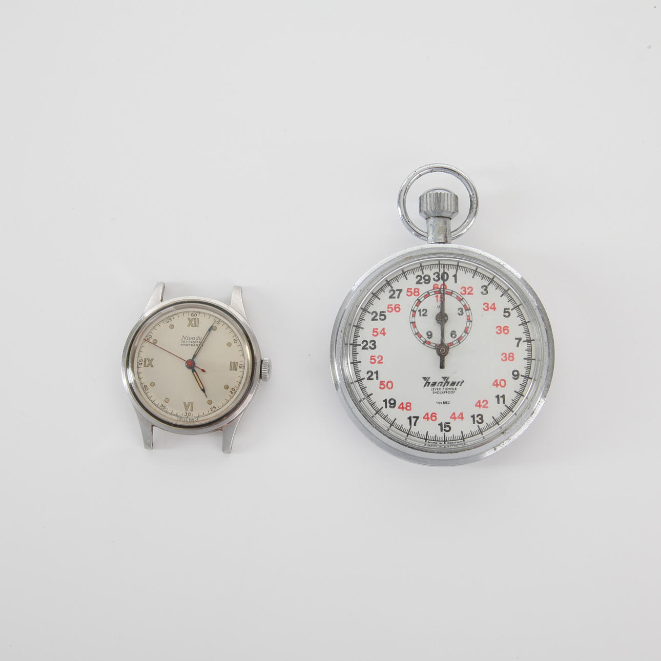 NIVADA OG STOPUR HANHART, 1960'ERNE.