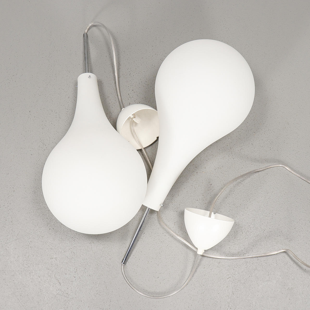 CEILING LIGHTS 2 pieces, glass, Belid.