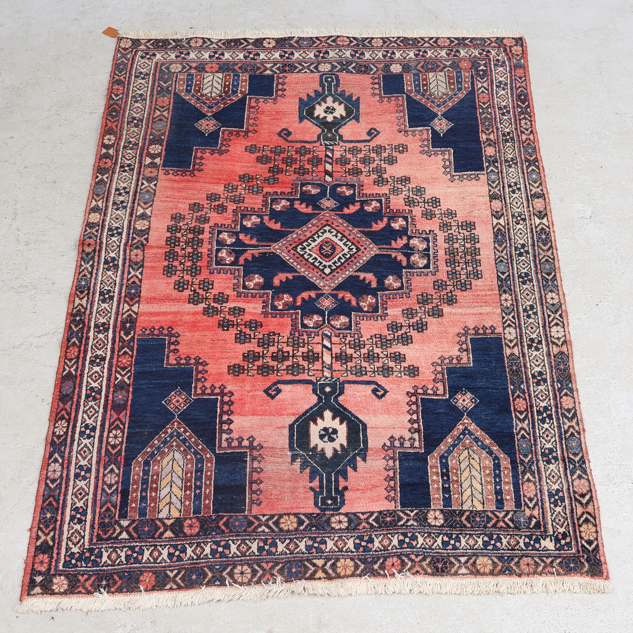 TEPPICH, handgeknüpft, Afshar, ca. 220x188 cm.