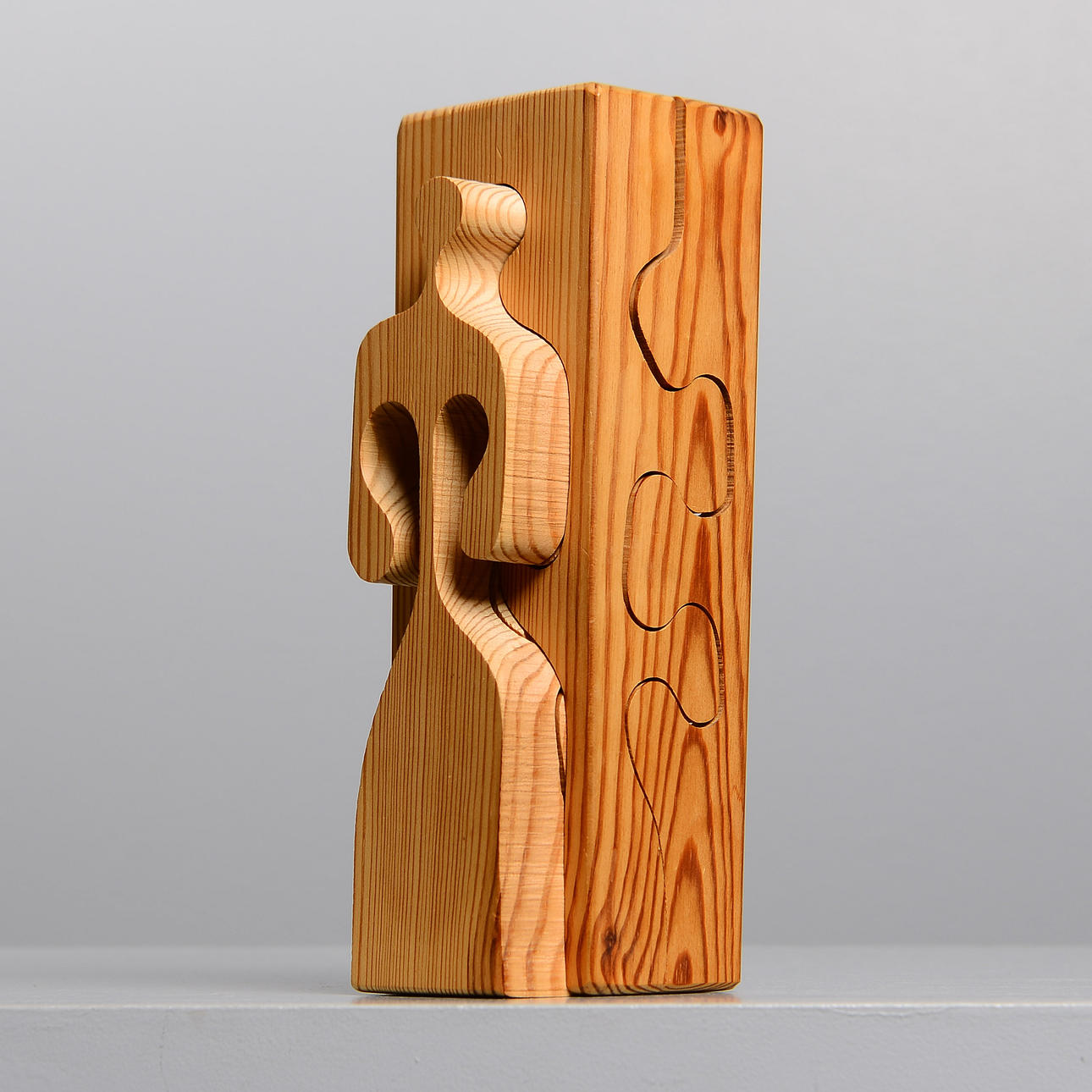 GUNNAR KANEVAD. Puzzle sculpture, Old Linköping, second part of the 20th century.