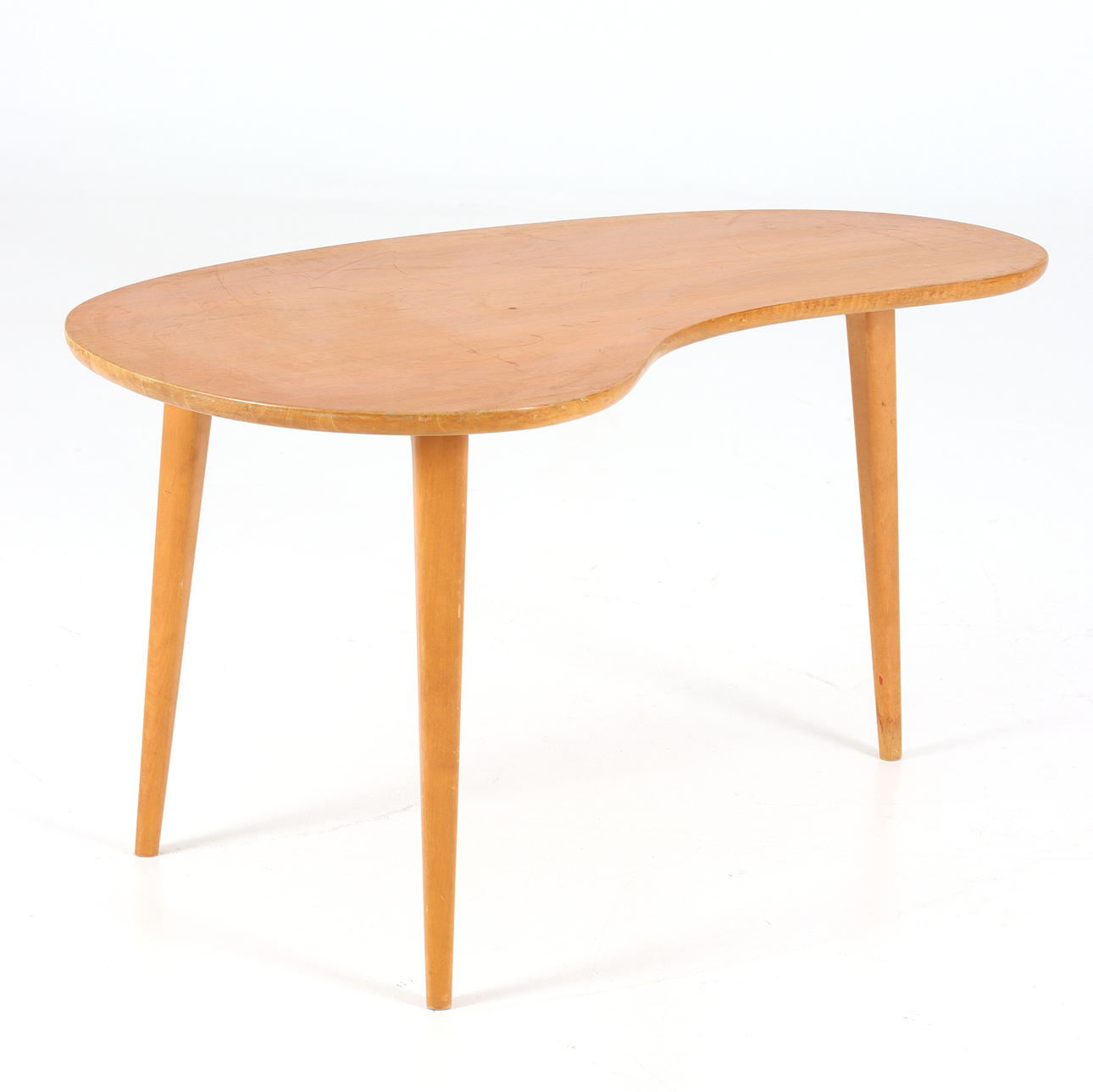 Una mesa de café de abedul, Tingström, Waldermarsvik, mediados del siglo XX.