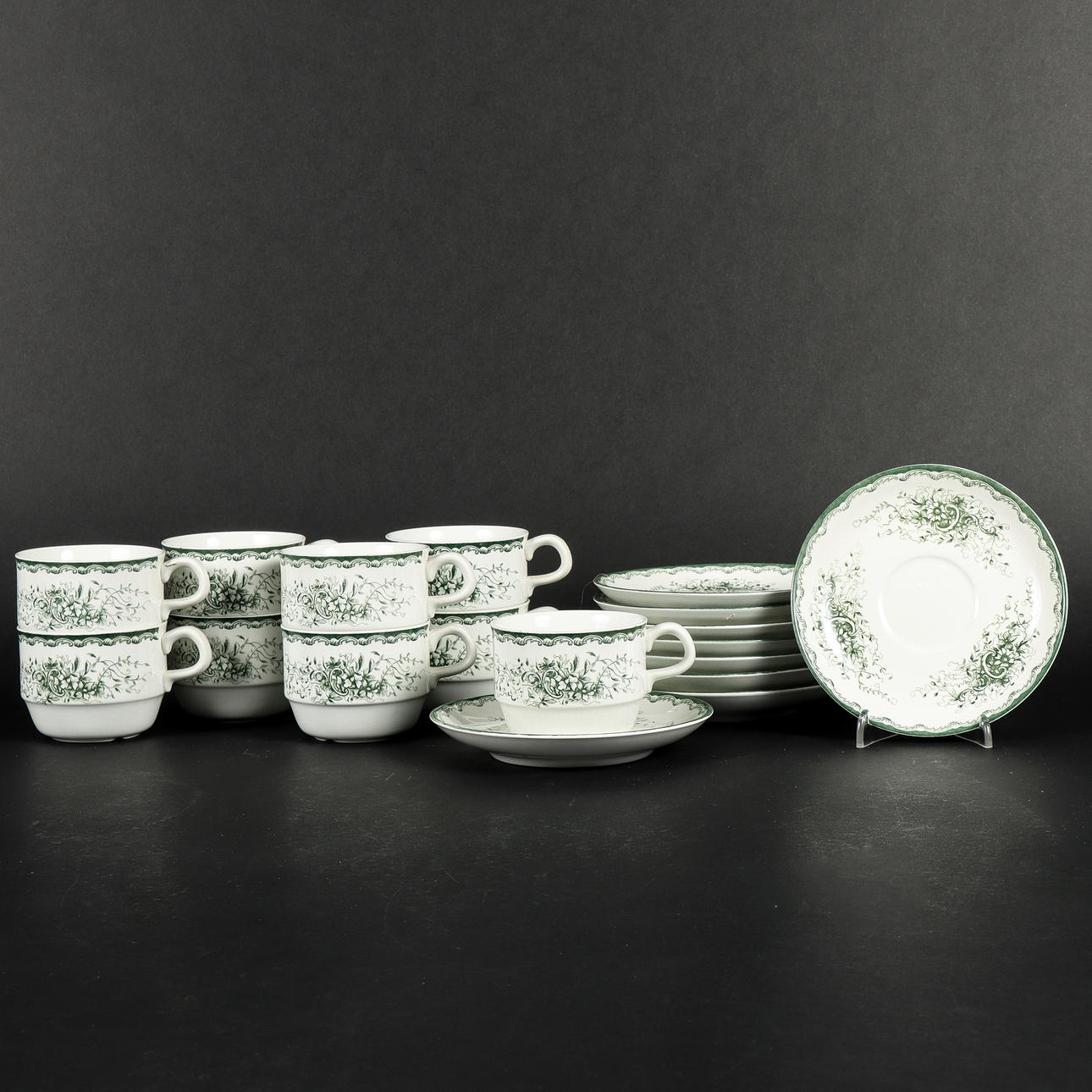 KAFFEKOPPER Rörstrand Grøn Anna.