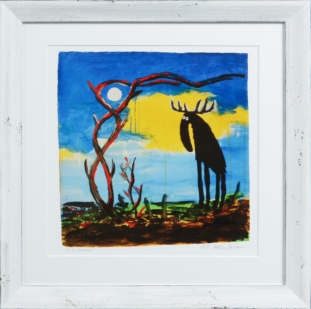 CARL JOHAN  DE GEER. “You are alienated.” Digital print, signed and numbered 10/20.