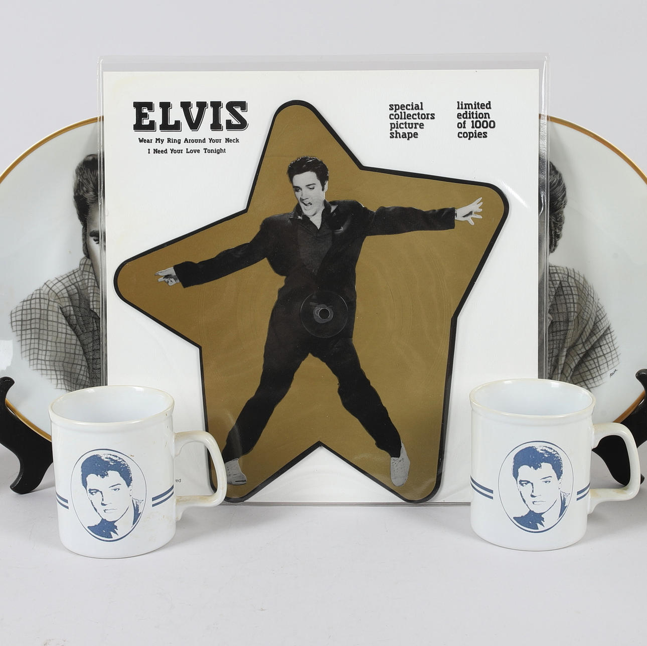 ELVIS PRESLEY, 9 Sammlerstücke.