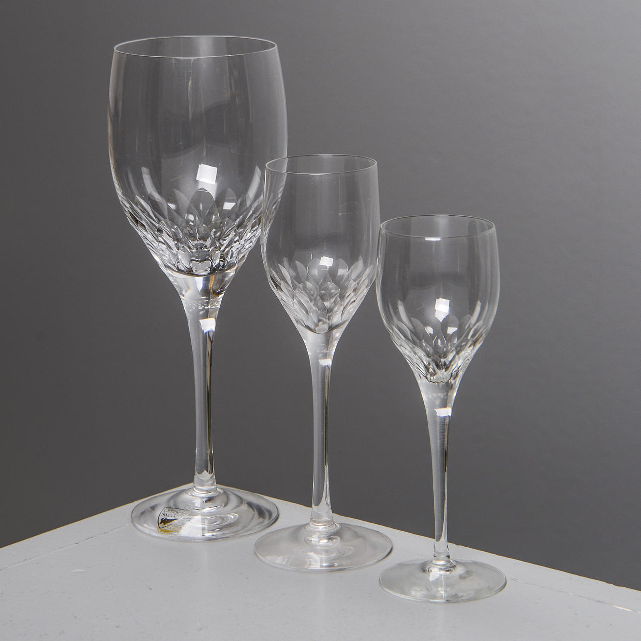 NILS LANDBERG. «Preludio», 17 partes, Orrefors.