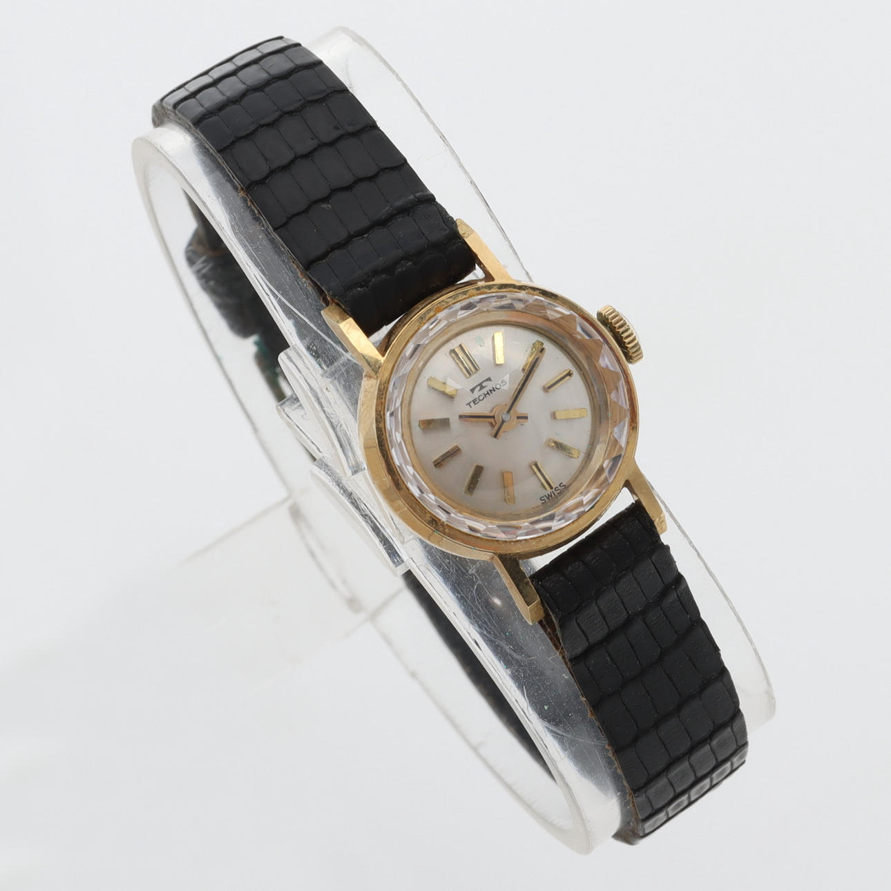 DAME ARMBÅNDSUR, 18K guld, Technos, manual.