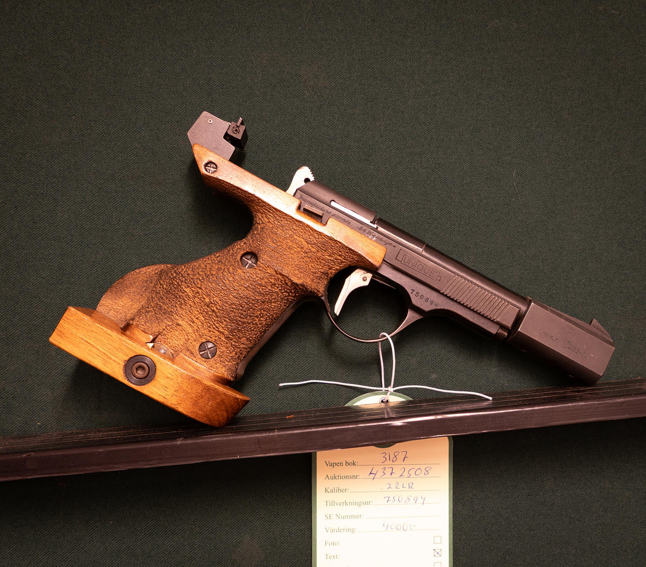 Einzigartiges Modell Des 69U Kal. .22LR Liefernummer: 750894.