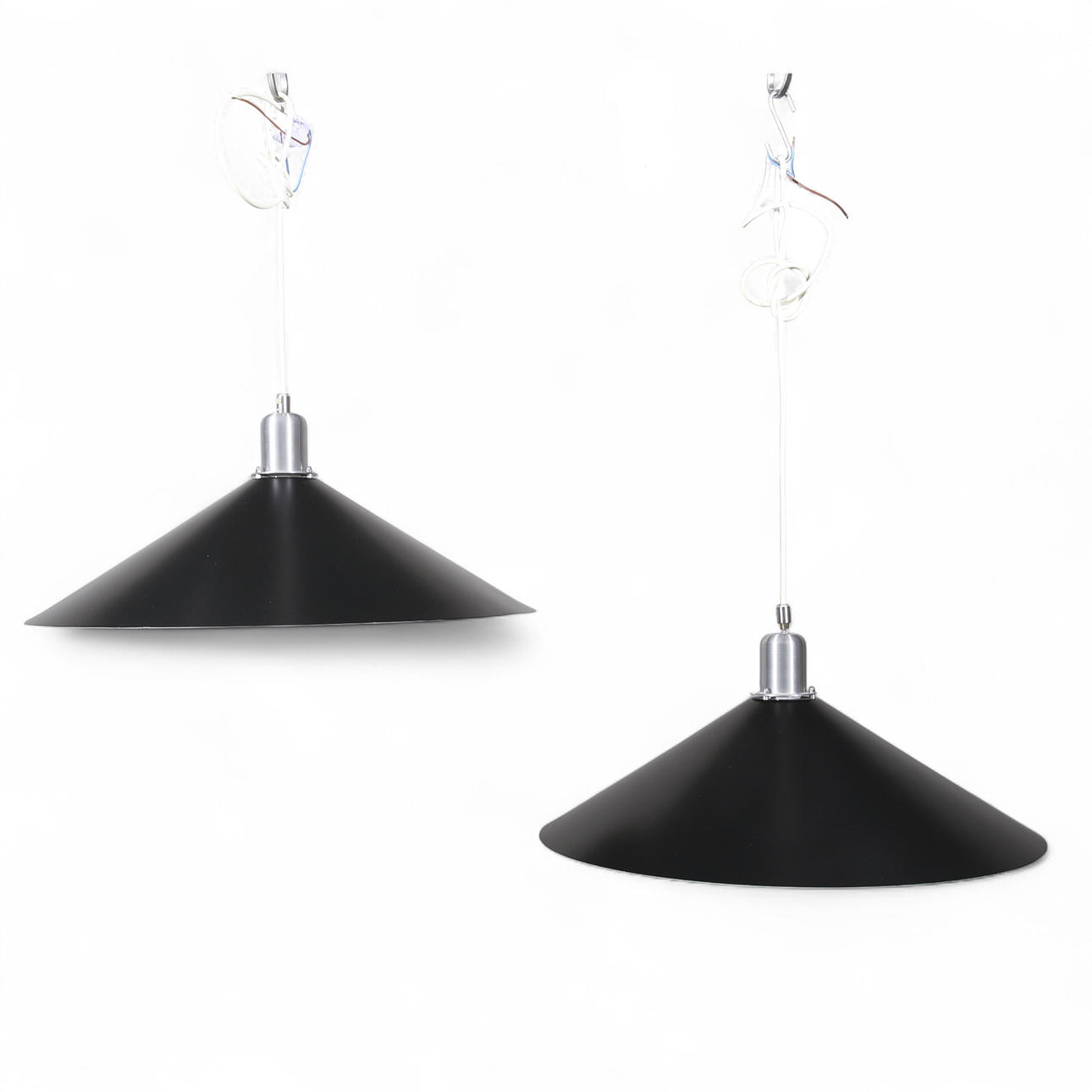 CEILING LAMPS, Pandul, “Tip Top”, Denmark, a pair.