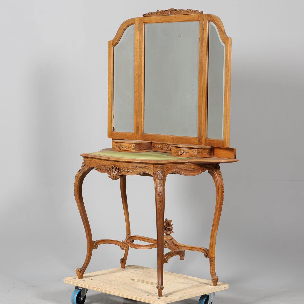 A dressing table, Rococo style, 1800/20th century.