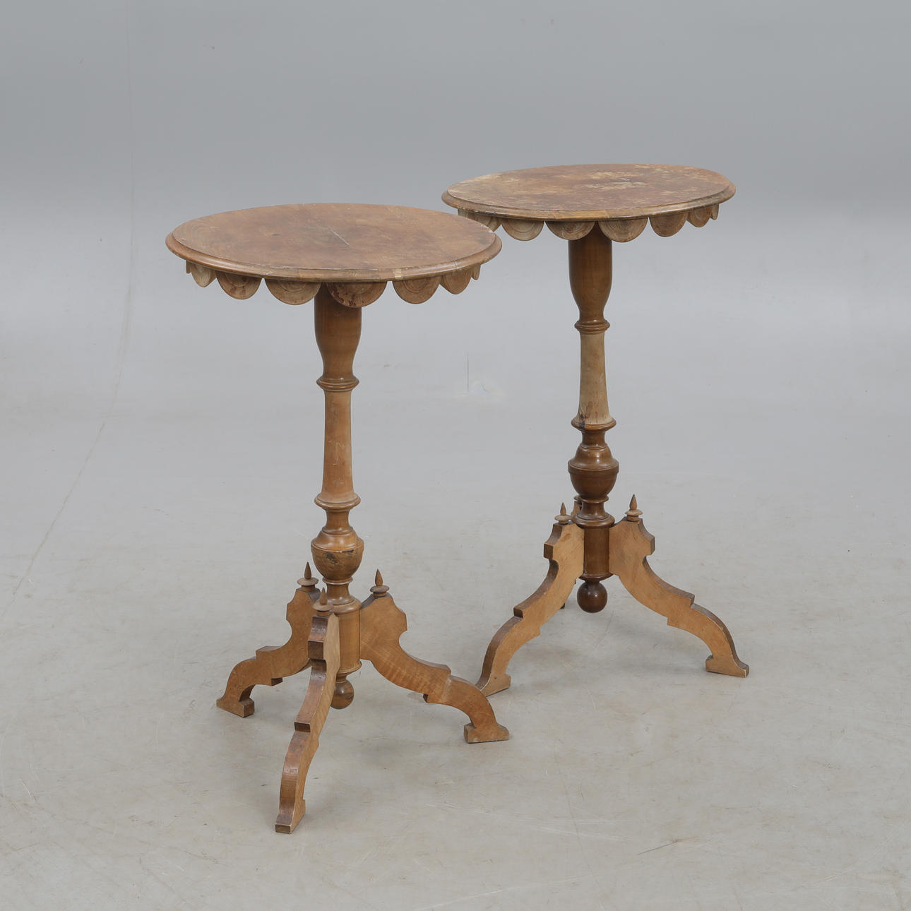 SØJLEBORDE, et par.