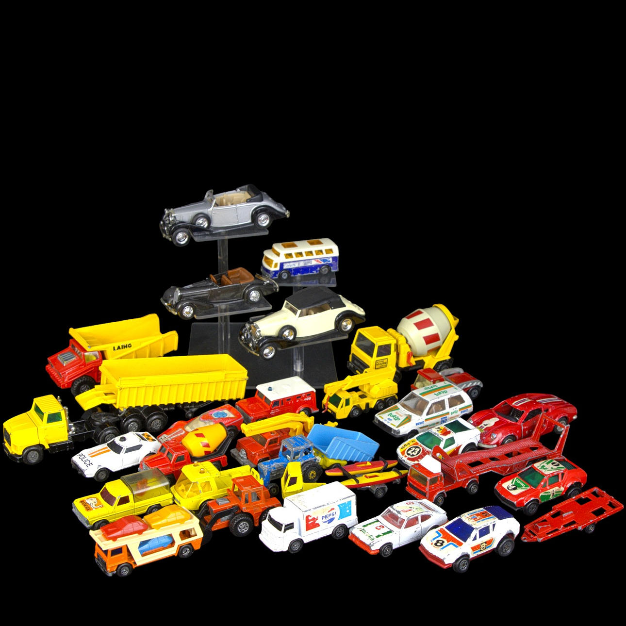 LEKSAKSBILAR, 32 delar, b.la Matchbox.