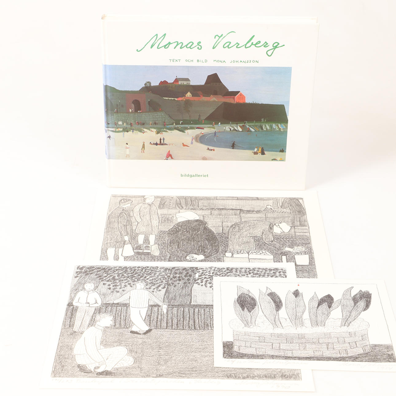 MONA JOHANSSON. 3 degrees, signed, book included.