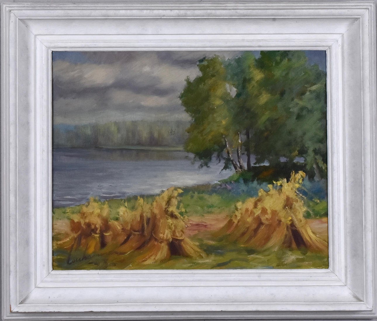 LARS HAMMAR. Oil on canvas.