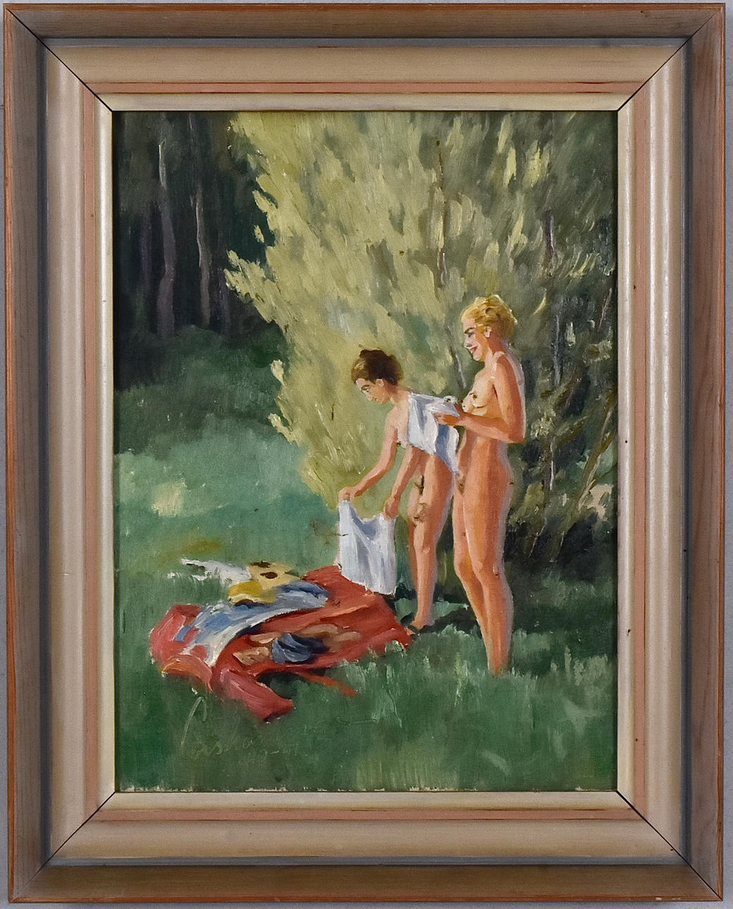 LARS HAMMAR. Oil on canvas.