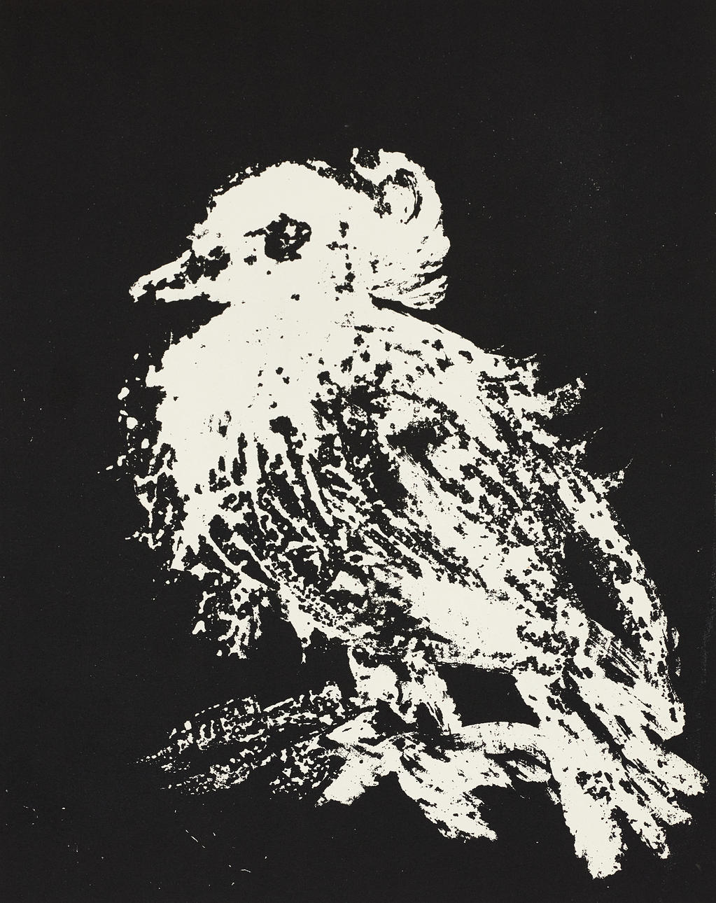 PABLO PICASSO. Lithograph “La Petite Colombe”, 1949, from “Picasso Lithographe Vol I”.