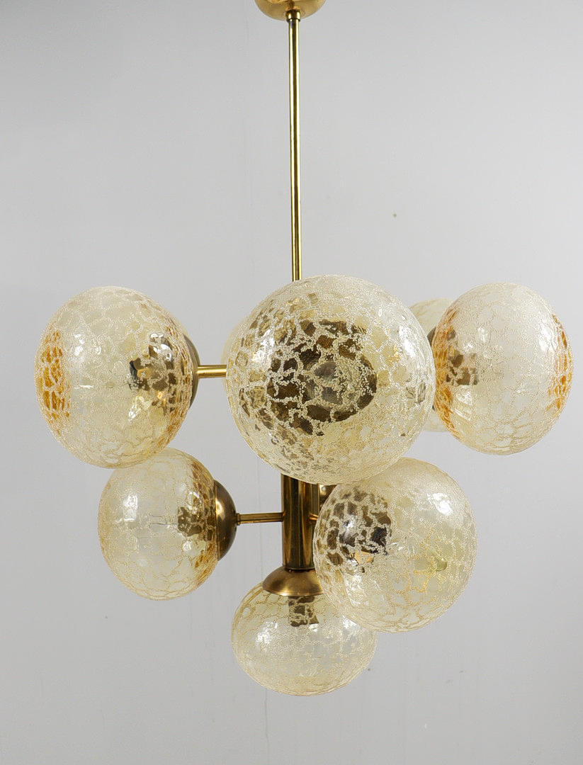 Space Age Sputnik hanging lamp/ceiling lamp, Germany, 1970s.