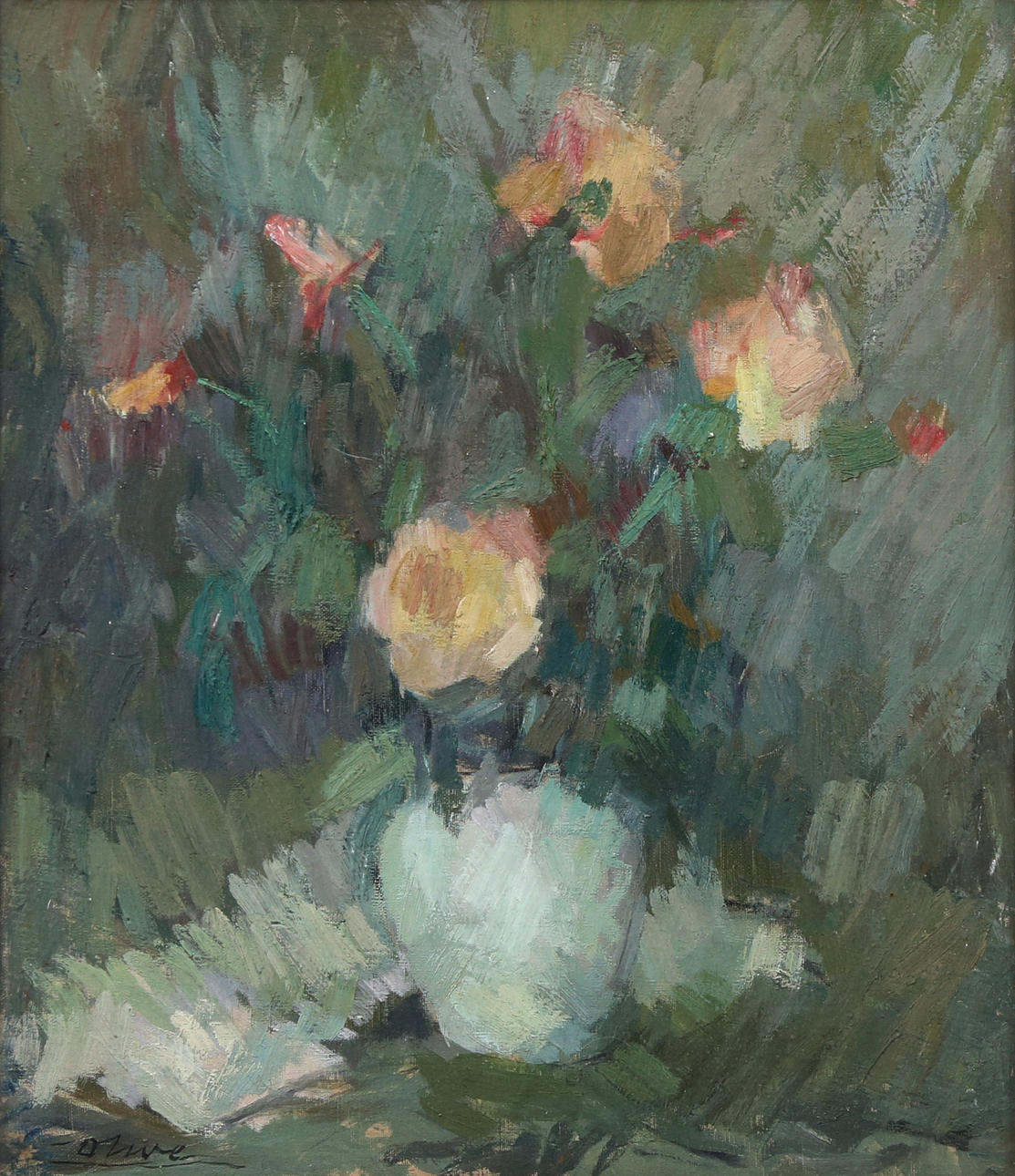 ESCUELA ESPAÑOLA DEL SIGLO XX. Bodegón.