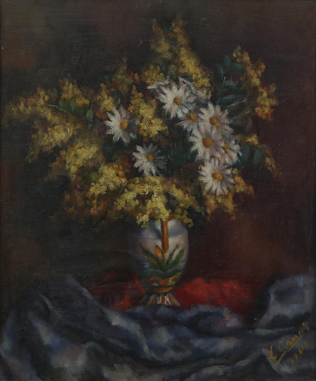 SPANISH SCHOOL, CIRCA 1940. Still life.