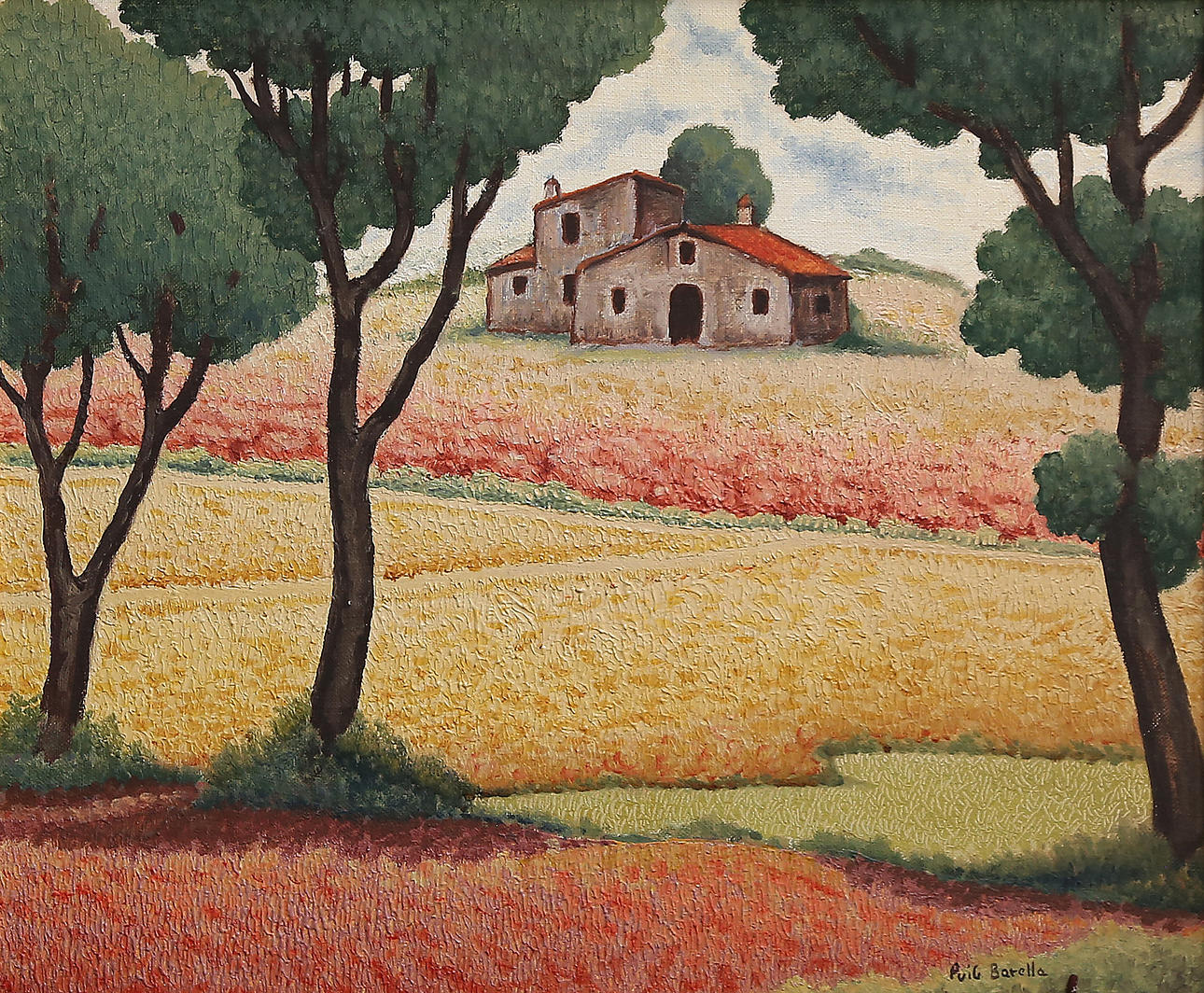 LLUÍS PUIG BARELLA. Rural view.