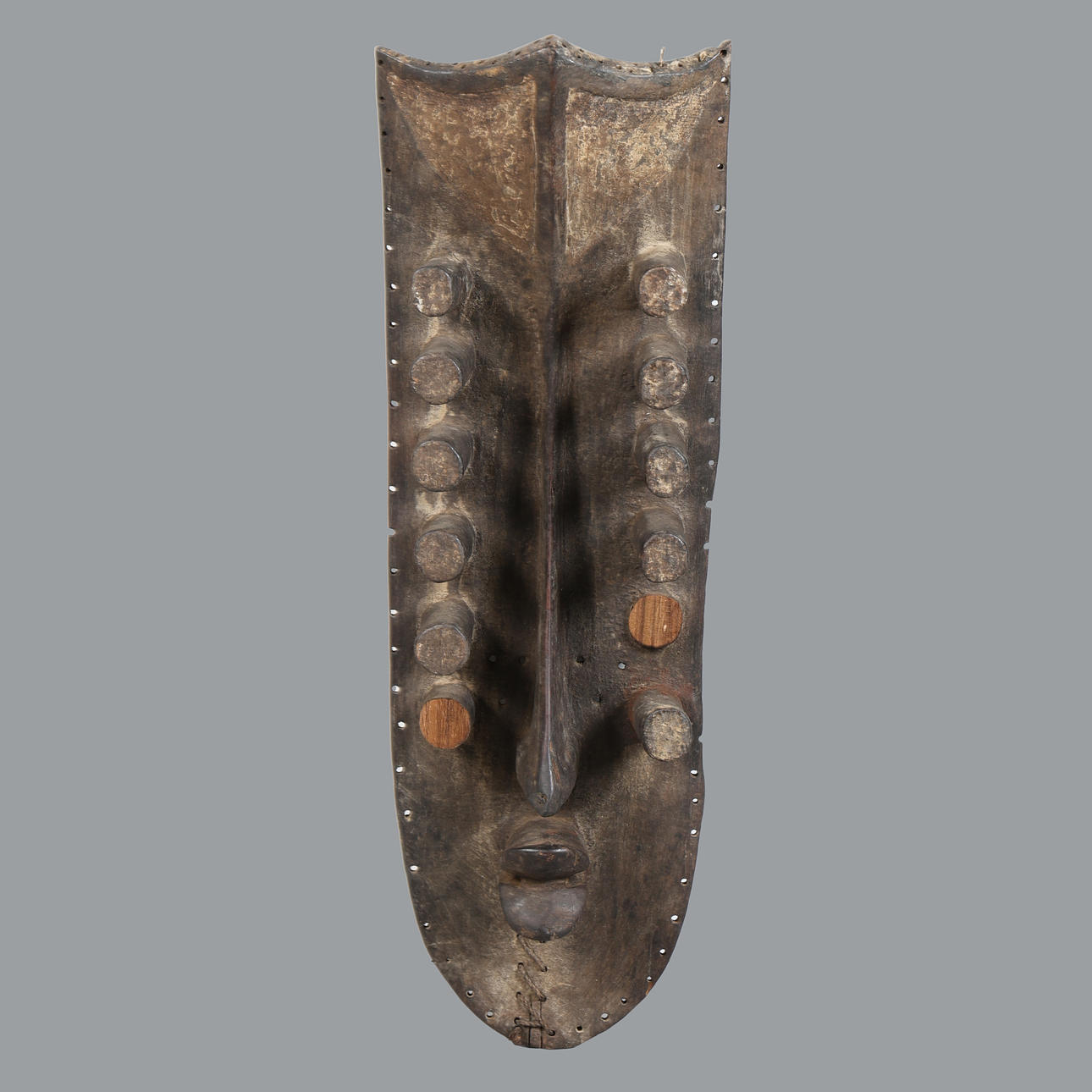A GREBO KRU MASK, LIBERIA.
