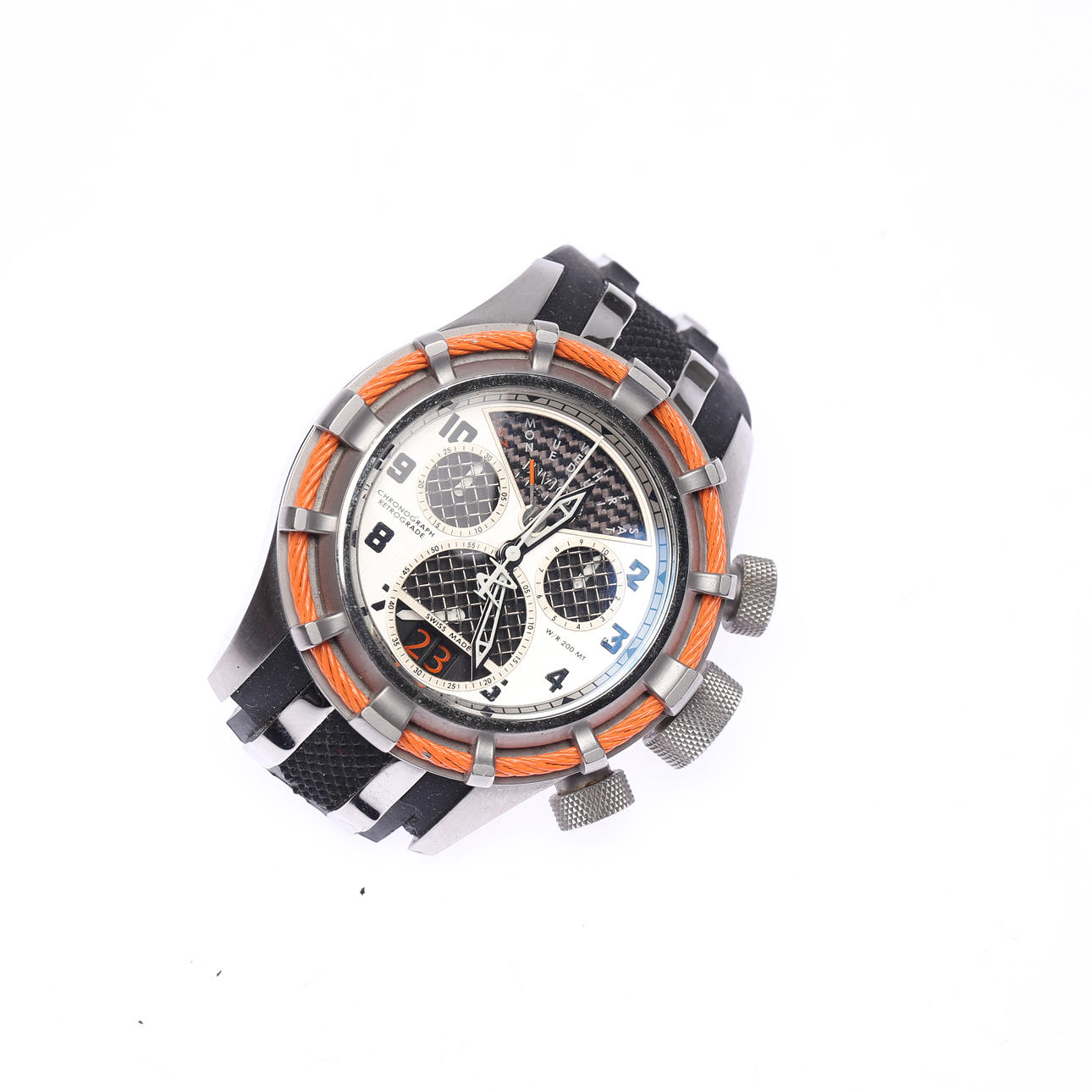 HERRARMBANDSUR, 2st, kronograf, stål, Invicta, quartz.