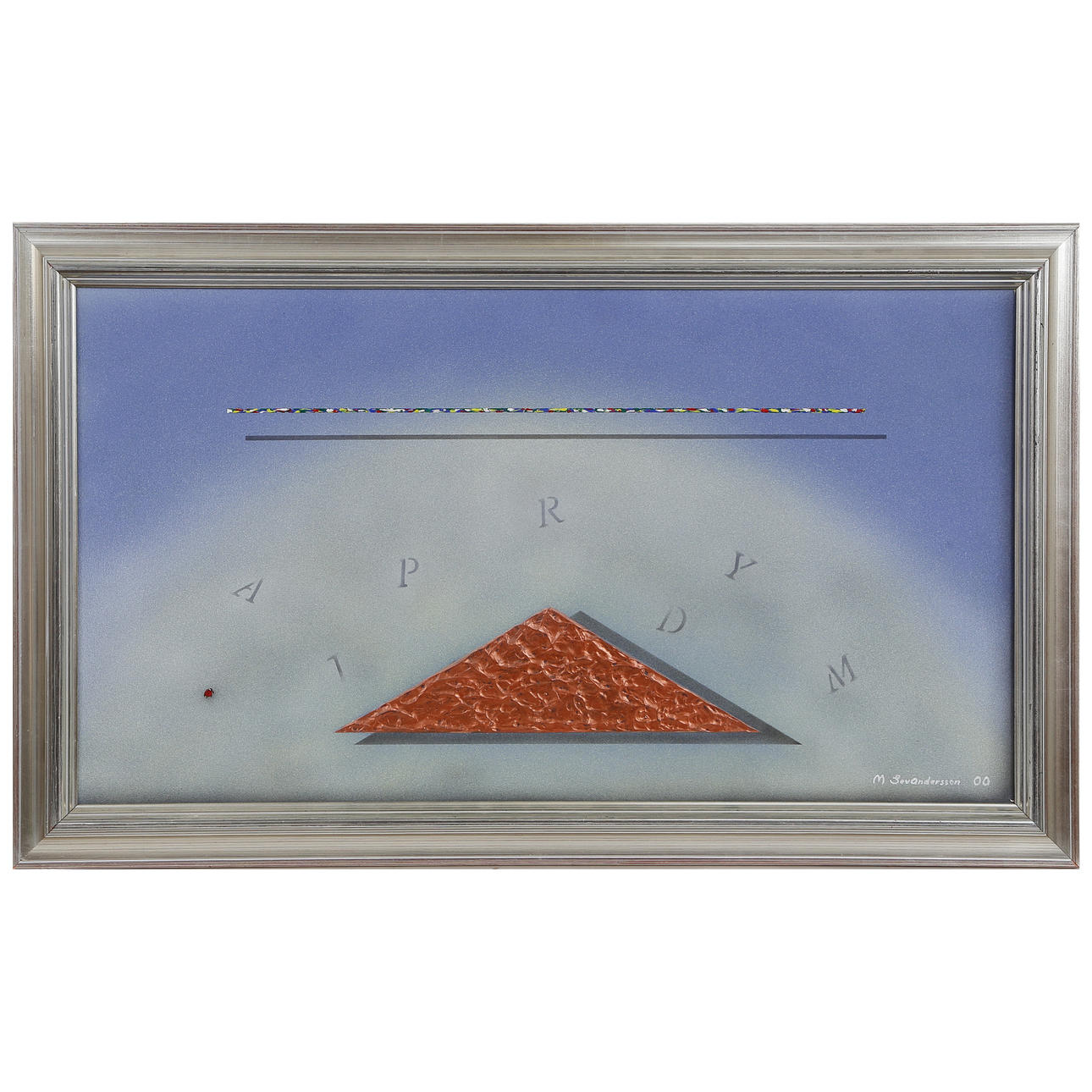 MIKAEL SEVANDERSSON, ACRYLIC ON CANVAS, SIGNED, DATED 00.