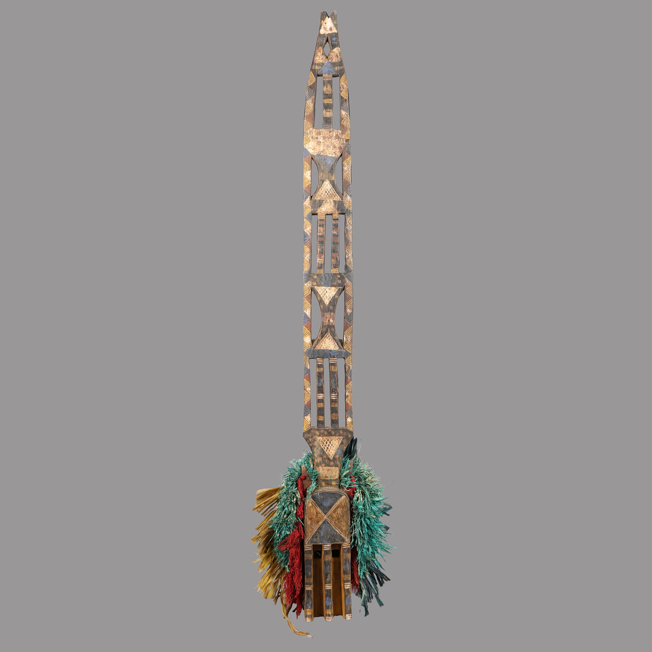 A LARGE DOGON SIRIGE PLANK MASK, MALI.
