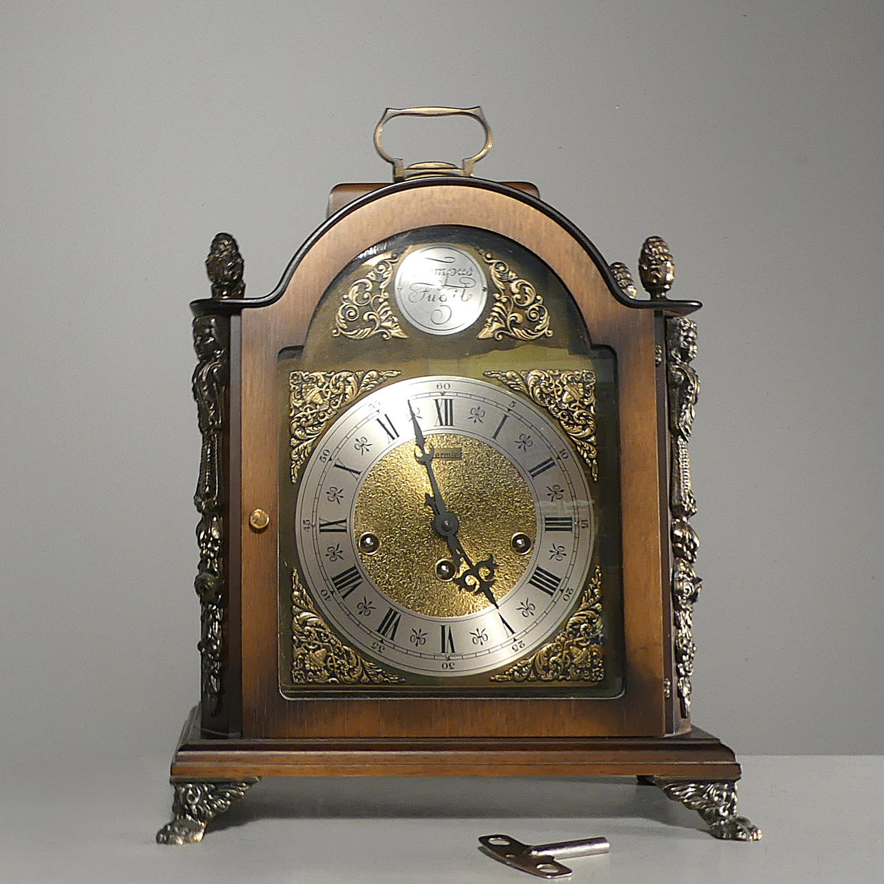 TABLE CLOCK, Hermle, Germany.