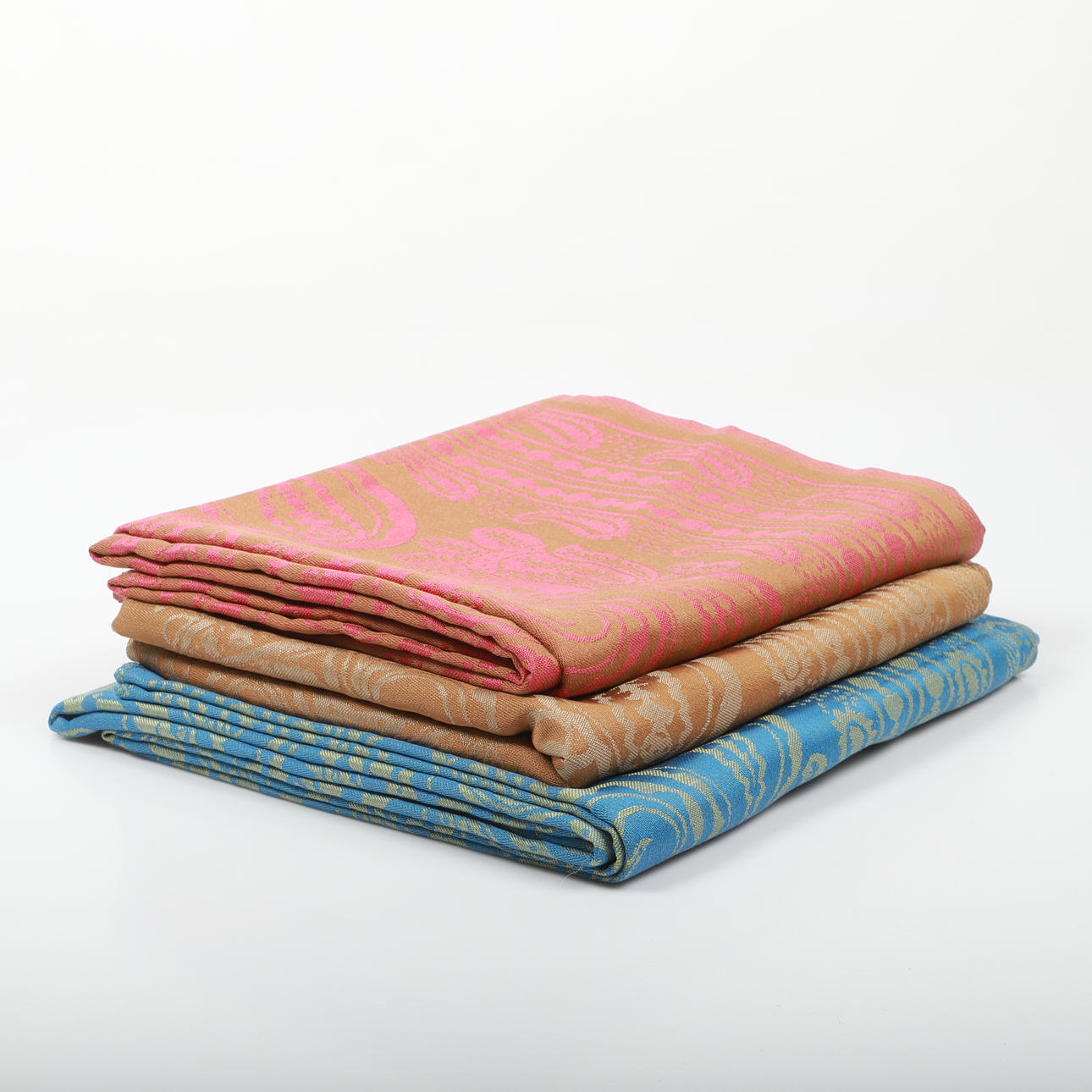 DUGE, 3 stk., linneddamask, Almedahls.