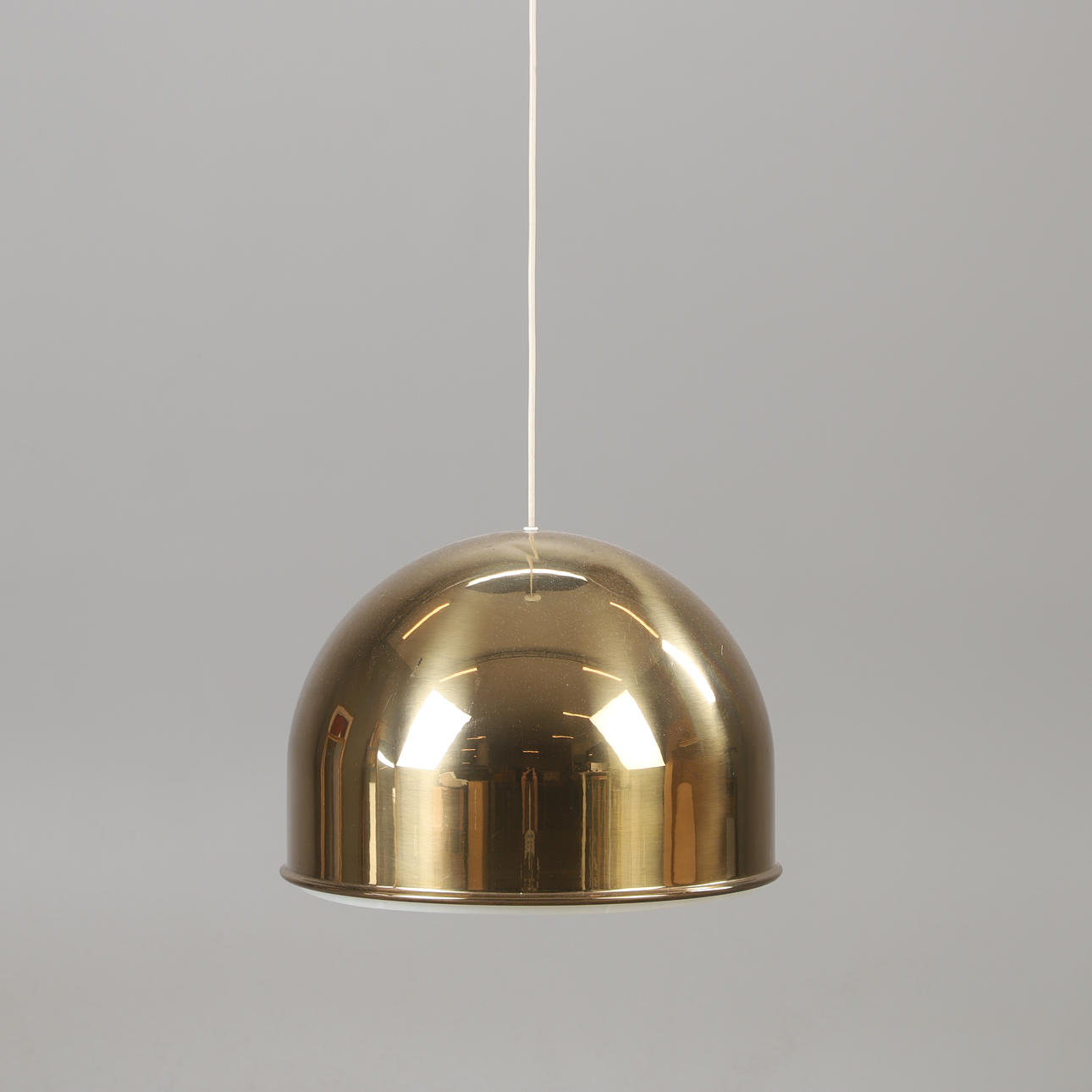 EJE AHLGREN. A brass ceiling lamp, Bergboms, 1960s.