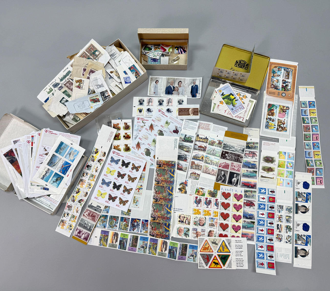 STEMPLER - Blandet parti ca. 500stk.