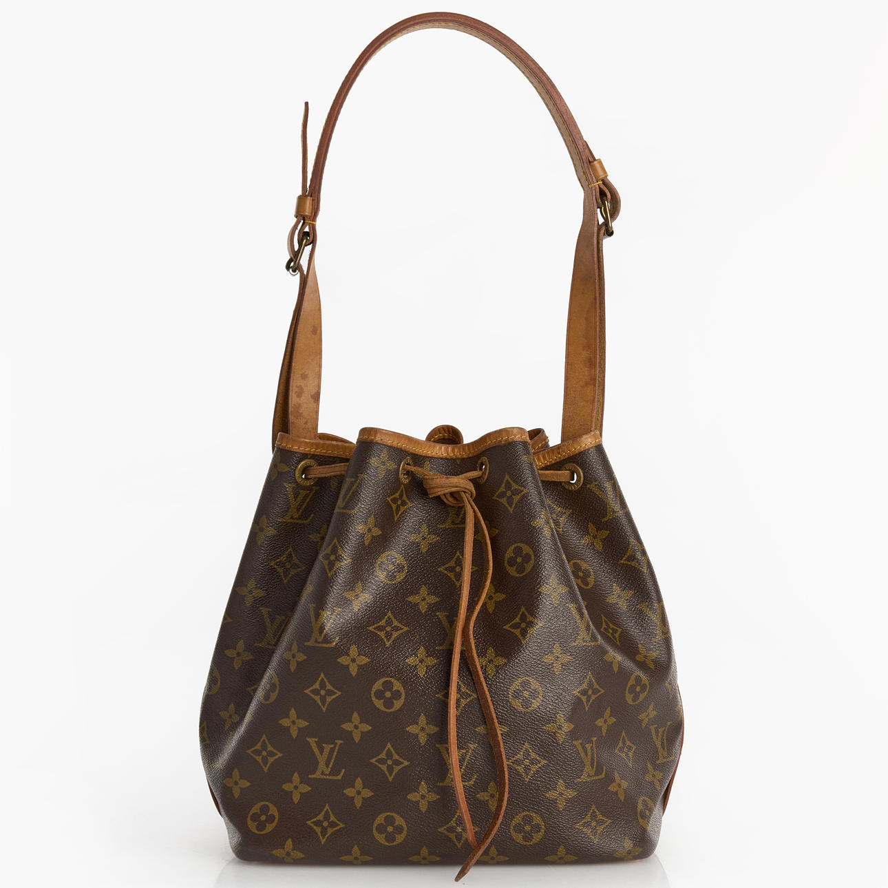 LOUIS VUITTON, “Petit Noé” handbag, monogram canvas.